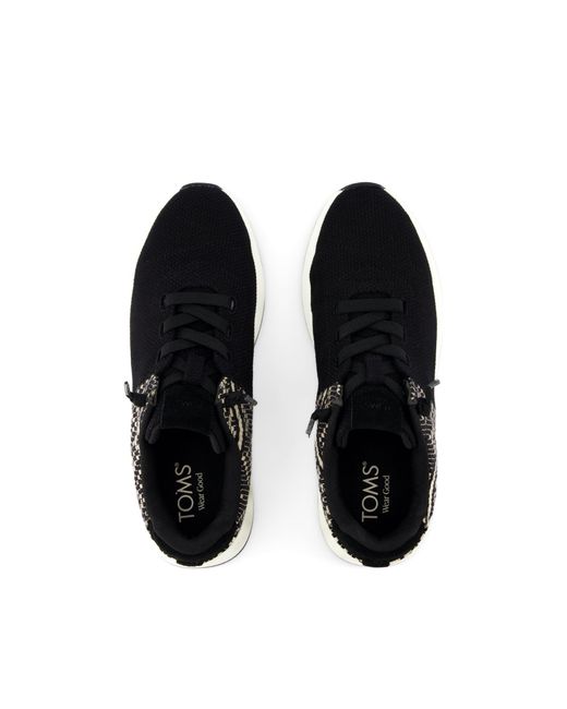TOMS Black Trvl Lite Cabrillo Trainer