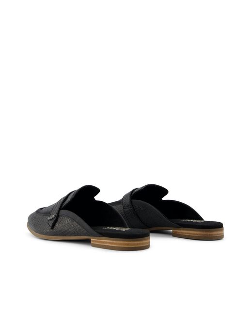 TOMS Black Lynette Mule Loafer