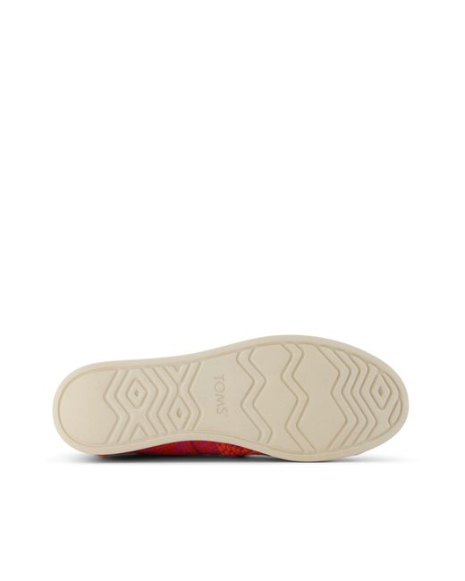 TOMS Red Alpargata Plus