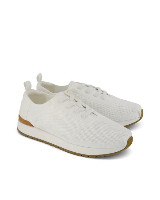 TOMS White Resident Plus Lace-Up Trainer for men