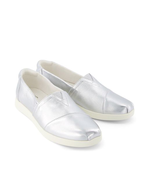 TOMS White Alpargata Plus for men