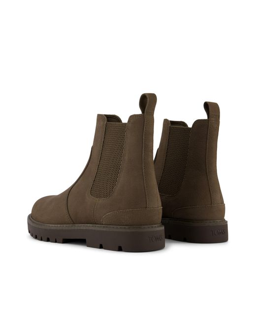 TOMS Brown Griffin Boots for men