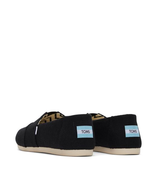 TOMS Black Alpargata