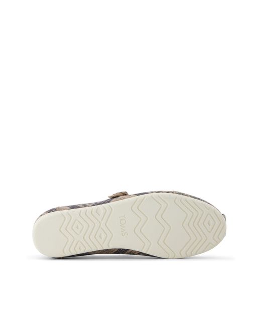 TOMS Gray Alpargata Mary Jane