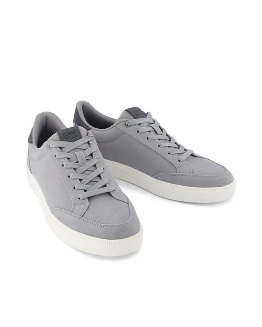TOMS Gray Trvl Lite Rio Twill Trainer for men