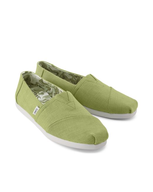 TOMS Green Matcha Alpargata for men
