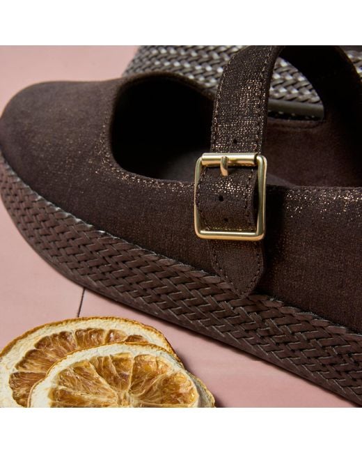 TOMS Black Carolina Mary Jane Espadrille