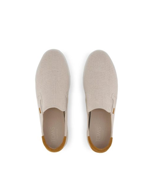TOMS Gray Baja 2.0 Slip-On Trainer for men
