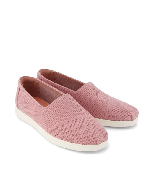 TOMS Pink Alpargata Plus