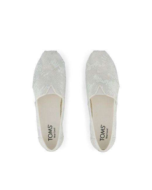 TOMS Gray Alpargata
