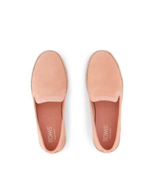 TOMS Pink Carolina Espadrille