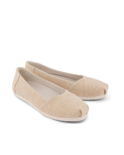 TOMS Natural Alpargata Ballet Flat