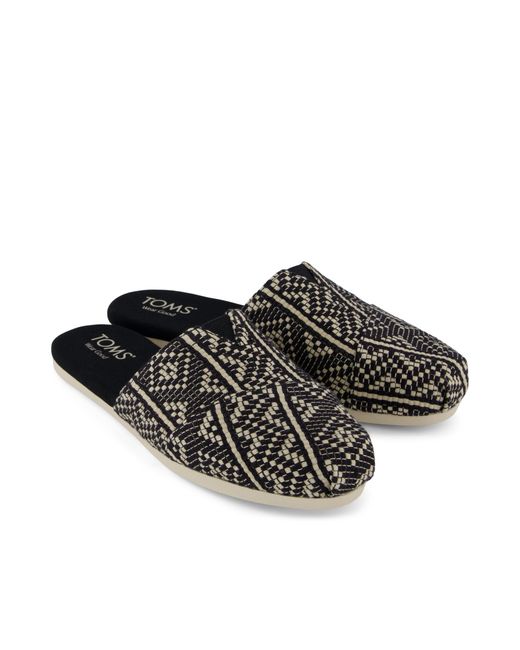TOMS Black Alpargata Mule