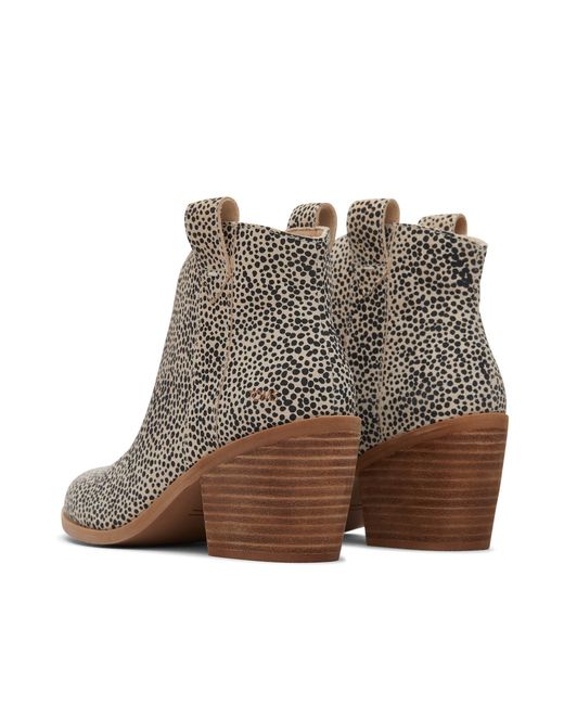 TOMS Brown Constance Heeled Boots