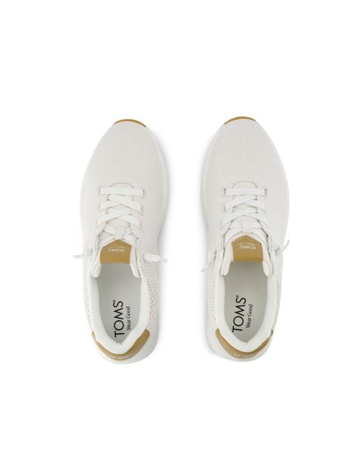 TOMS White Trvl Lite Cabrillo Trainer for men