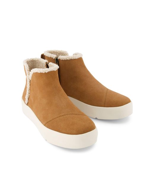 TOMS Brown Verona Mid Platform Trainer