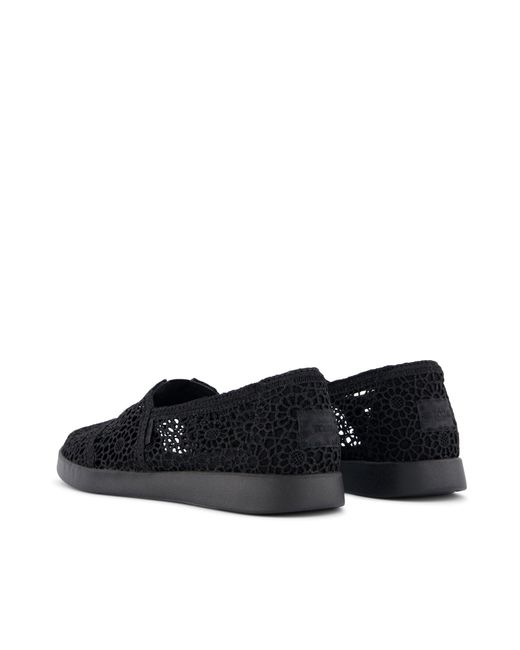 TOMS Black Alpargata Plus