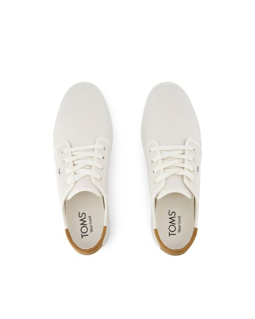 TOMS White Carlo 2.0 Trainer for men