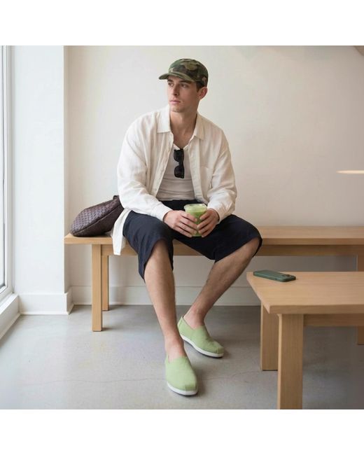TOMS Green Matcha Alpargata for men