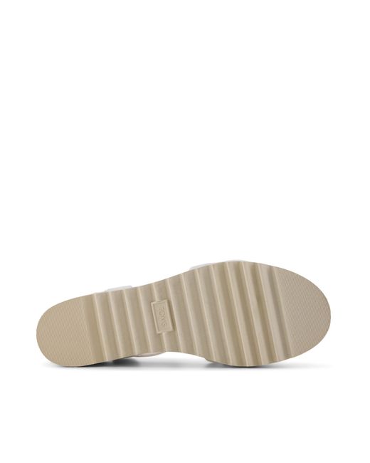 TOMS Metallic Diana Wedge Sandal