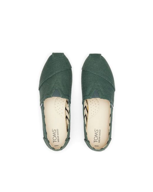 TOMS Green Alpargata