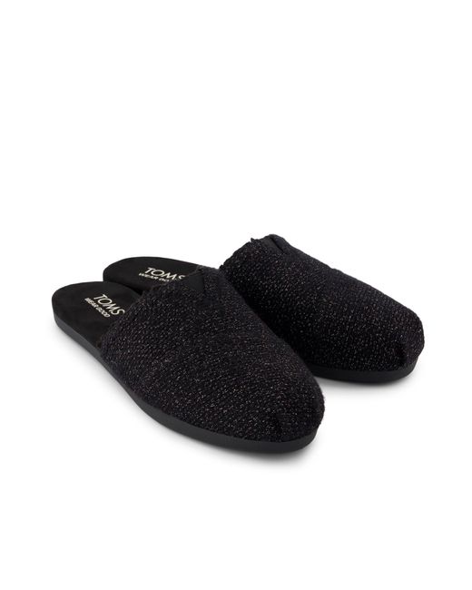 TOMS Black Alpargata Mule