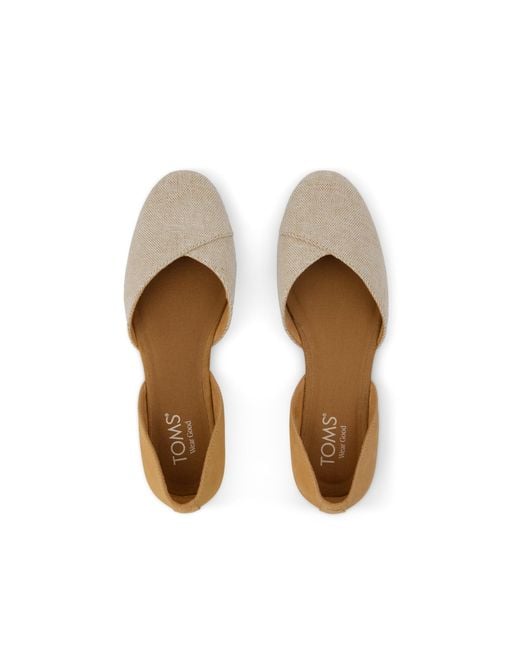 TOMS Natural Gemma D'Orsay Flat