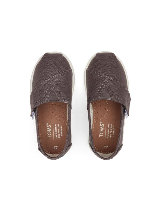 TOMS Brown Alpargata Toddler Shoe