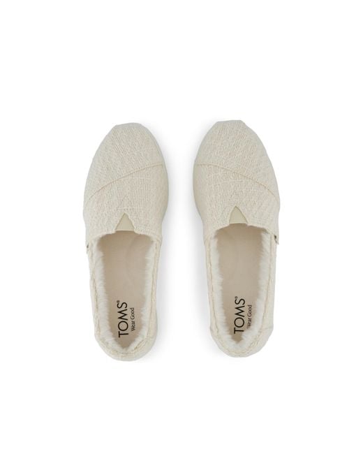 TOMS White Alpargata Plus