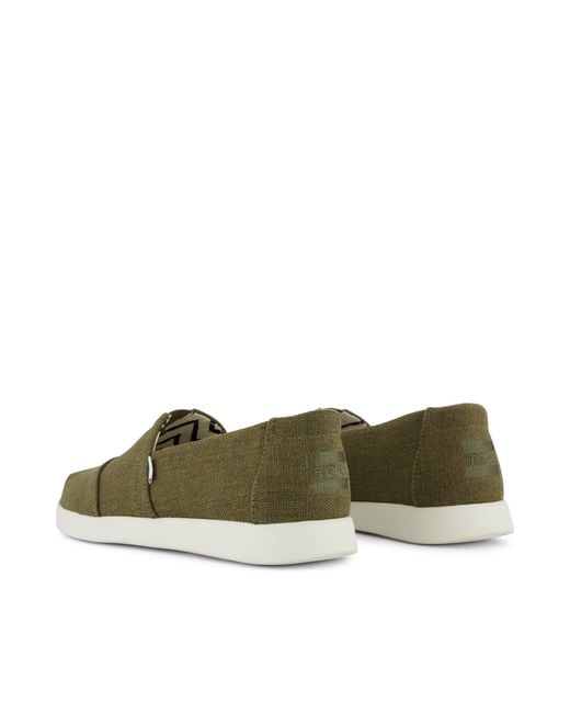 TOMS Green Alpargata Plus