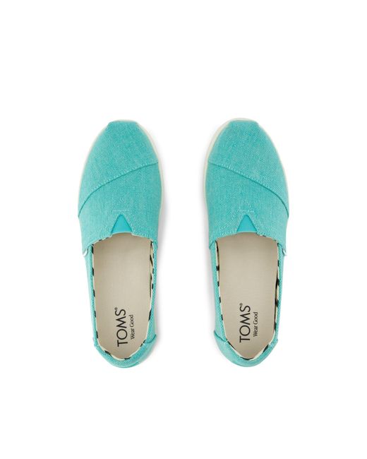 TOMS Blue Alpargata Plus