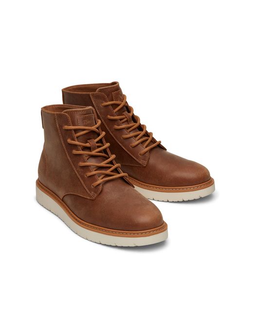 TOMS Brown Navi Trvl Lite Ranger Boots for men