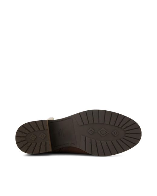 TOMS Brown Hailey Buckle Boots