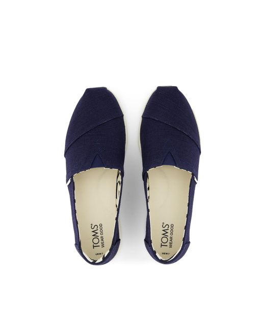 TOMS Blue Alpargata Plus for men