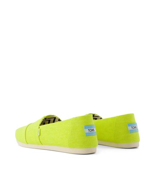 TOMS Yellow Alpargata