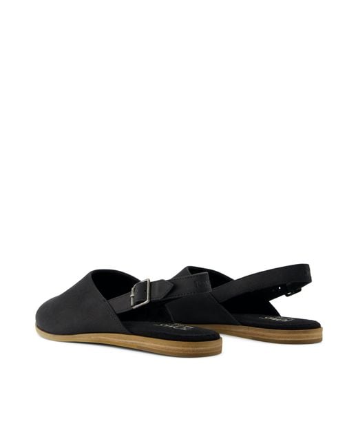 TOMS Black Jade Slingback Mule