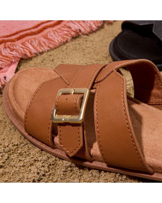 TOMS Brown Sol Sandal