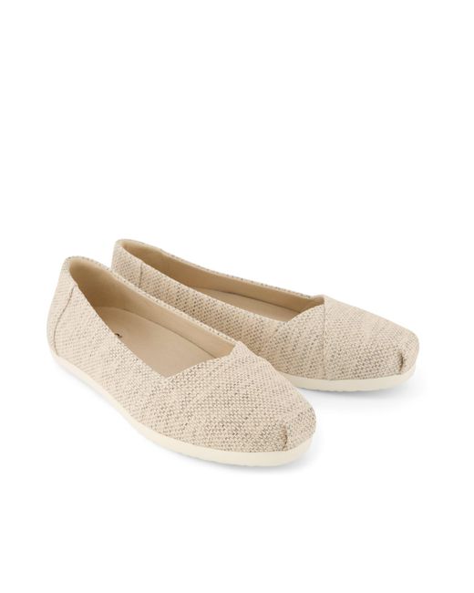TOMS Natural Alpargata Ballet Flat