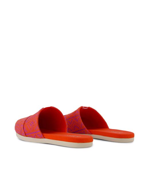 TOMS Red Alpargata Mule