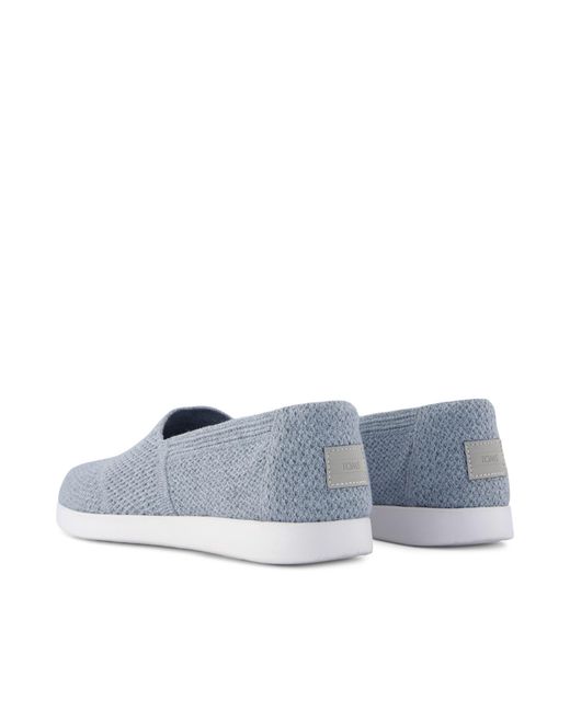 TOMS Blue Alpargata Plus