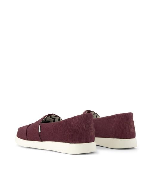 TOMS Red Alpargata Plus