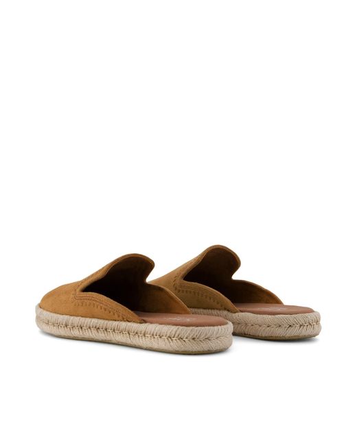 TOMS Brown Santiago Mule Espadrille