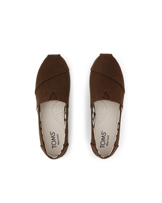TOMS Brown Alpargata
