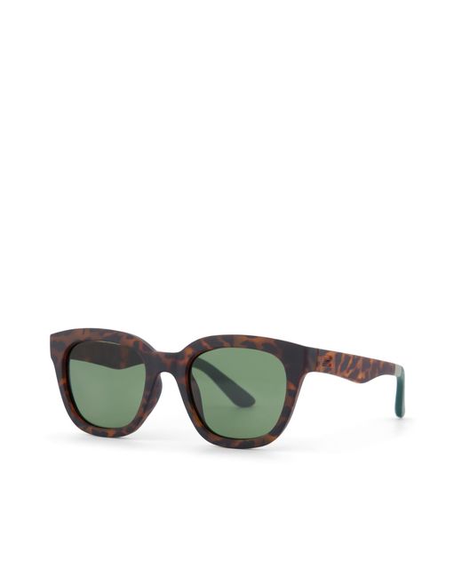 TOMS Green Savanna Traveler Sunglasses for men
