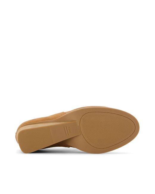 TOMS Brown Gwen Wedge Boots