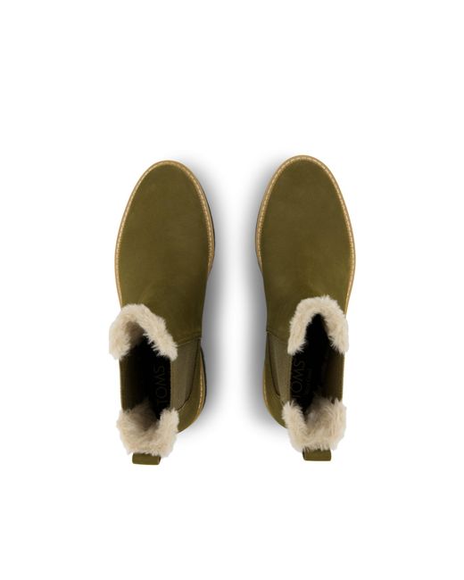 TOMS Green Bennet Boots