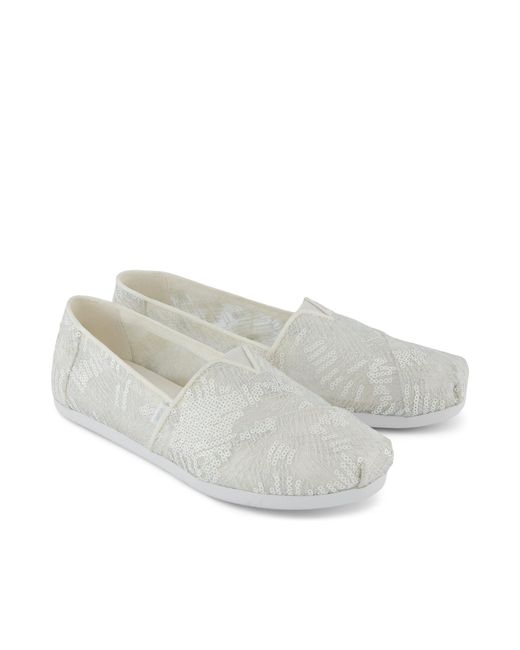 TOMS Gray Alpargata