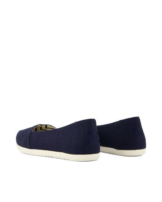 TOMS Blue Alpargata Ballet Flat