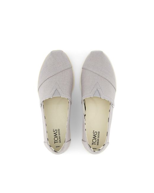 TOMS Gray Alpargata Plus for men
