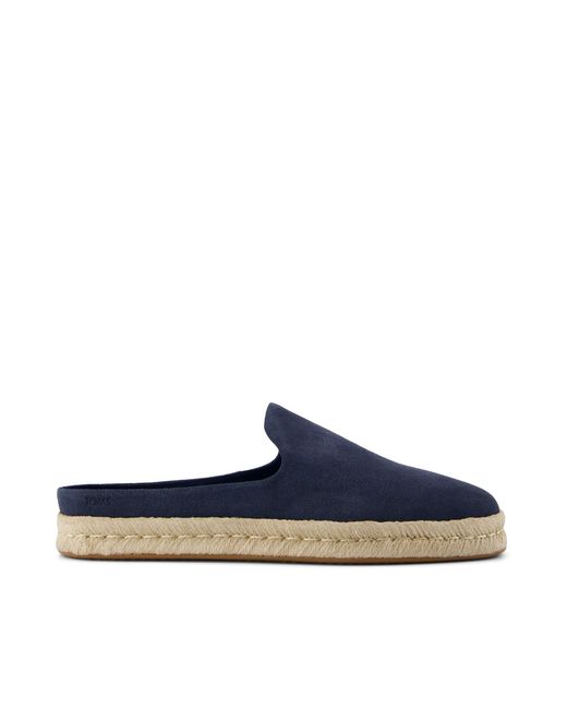 TOMS Blue Santiago Mule Espadrille for men